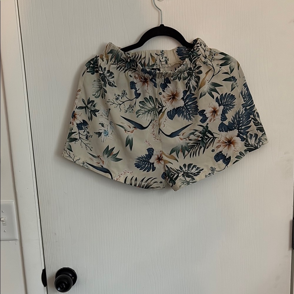 Floral Print Shorts